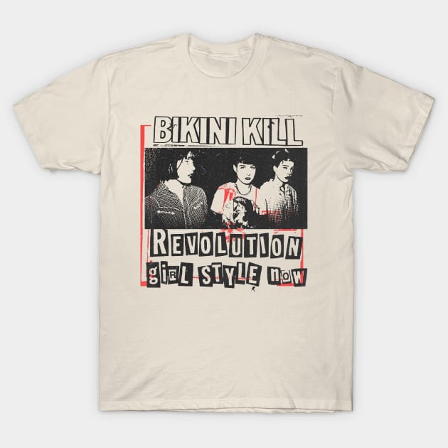 bikini kill // fanart T-Shirt by psninetynine